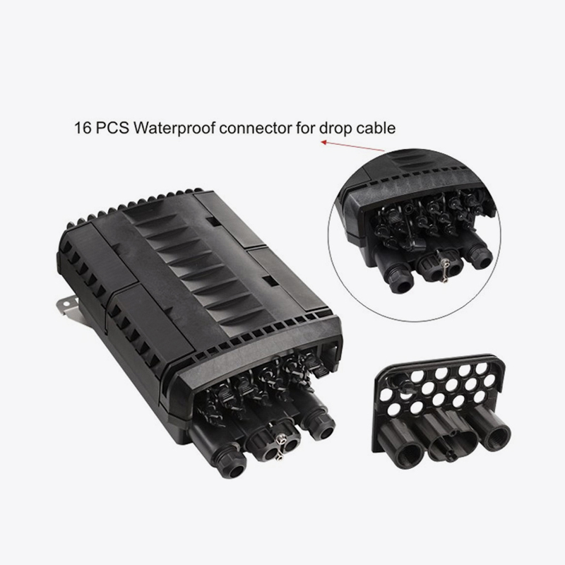 T6-088-F 96 CORE CORE CORE FIBERTIC SPLICE SPLICE SPLICE / 16 CORE FTTH BOX