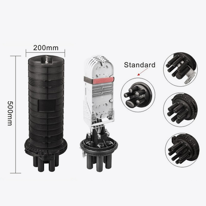 T6-116H-B 192 Core Core Core Optic Splice ปิด