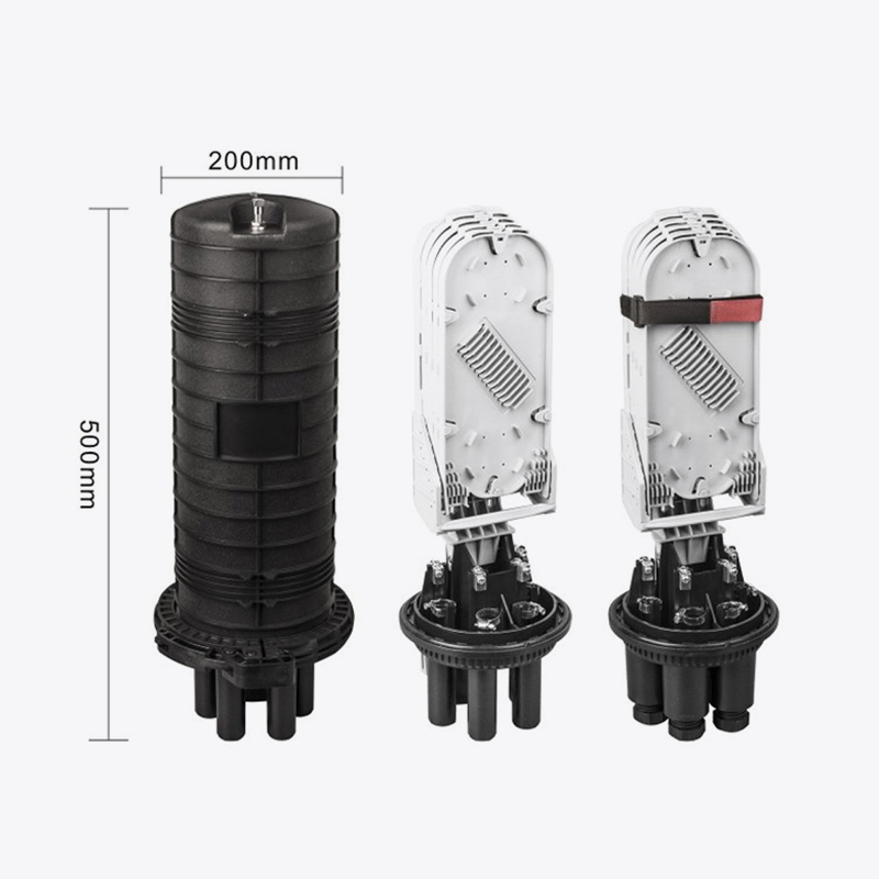 T6-116R 576 การปิดการประกบกันใยแก้วนำแสงหลัก (ริบบิ้นไฟเบอร์)